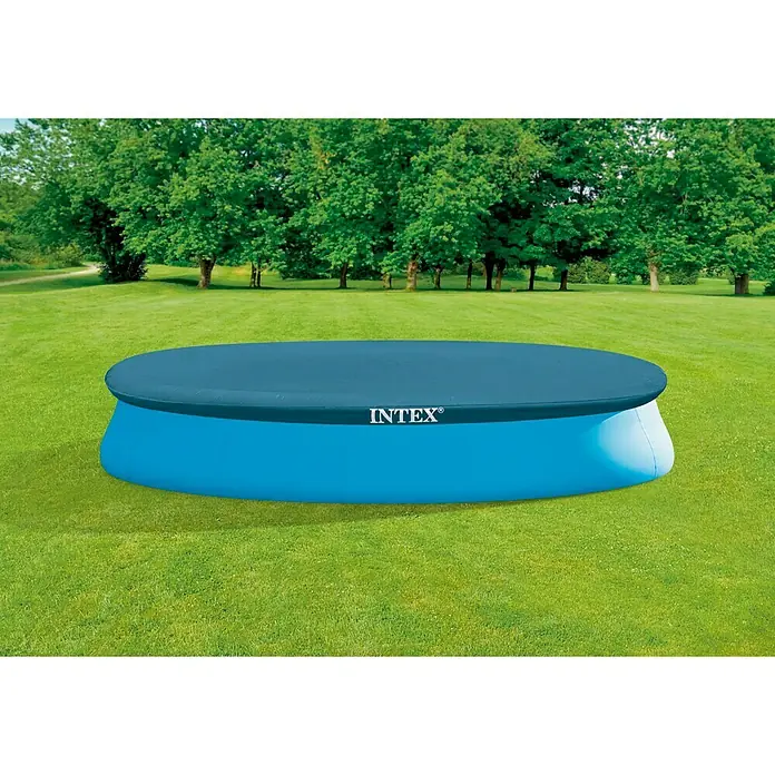 Intex Pool-Abdeckplane - Durchmesser: 457 cm, Materialstärke: 0,18 mm, Vinyl