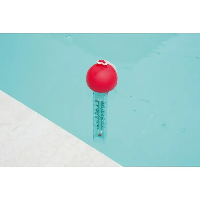 Steinbach Schwimmbadthermometer - Anzeige: Analog, Länge: 29 cm, Mit Schnur