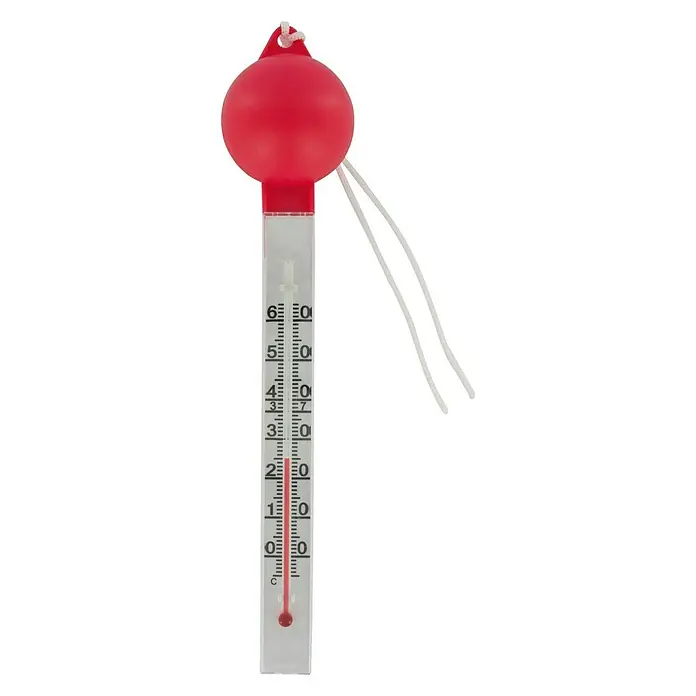 Steinbach Schwimmbadthermometer - Anzeige: Analog, Länge: 29 cm, Mit Schnur