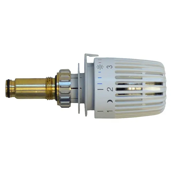 Heimeier Thermostatventil-Set K Saco - 2 -tlg., ½″ - Ansicht von oben