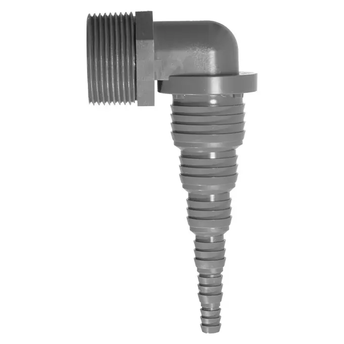 Schlauchwinkel Airfit - 1¼″, Durchmesser: 32 mm - Vorderansicht