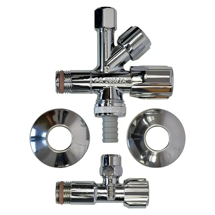 Schell Ventil-Set - 2 -tlg., ½″, Rückflussverhinderer - Ansicht von oben