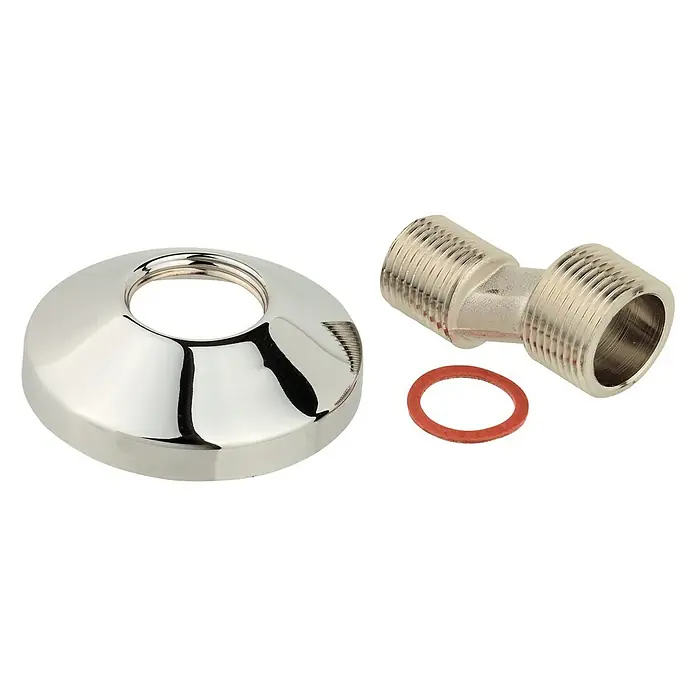 S priključak - 3-dij., ¾″, Duljina: 40 mm - Pogled sprijeda