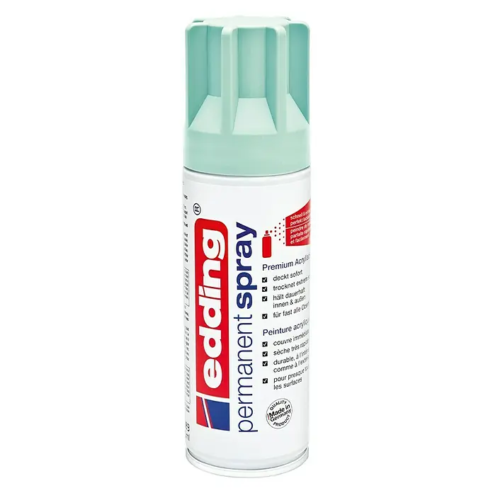 Edding Permanent Spray - Mint, 200 ml - Vorderansicht
