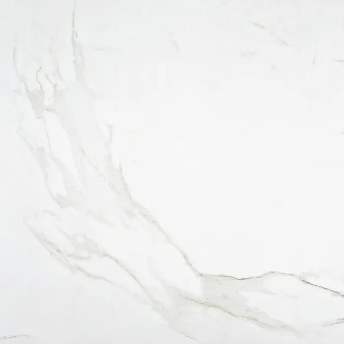 BHS Showroom Pavimento porcelánico Syros - 75 x 75 cm, Blanco, Rectificado, Marmolado