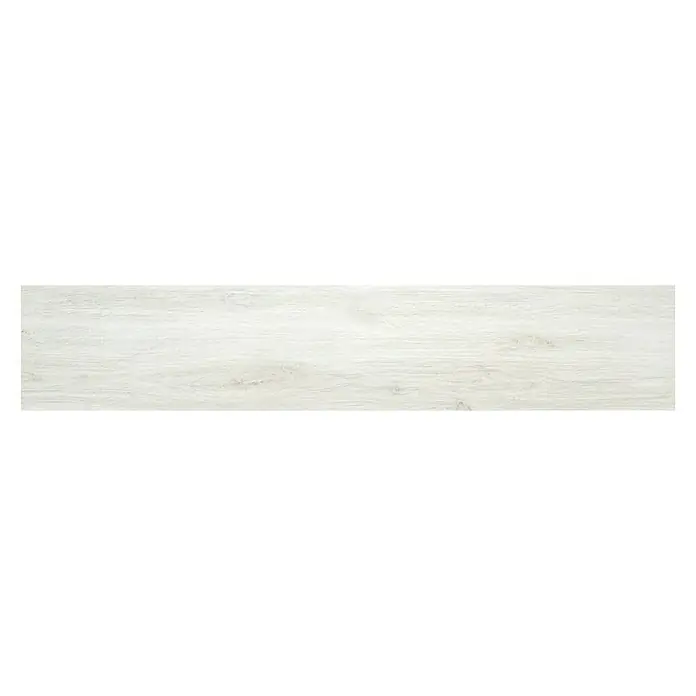 BHS Showroom Pavimento porcelánico Suave Sanford - 23 x 120 cm, Blanco, Rectificado