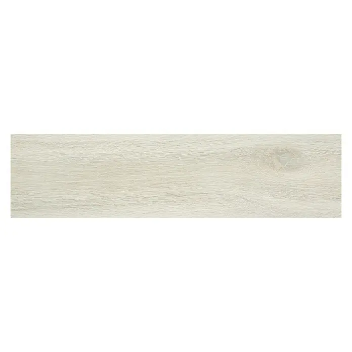 BHS Showroom Pavimento cerámico Sanford - 24 x 95 cm, Blanco