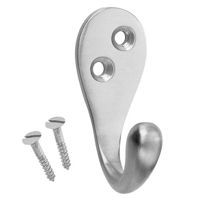 Inofix Gancho para colgar 3760 - 1 gancho, L x An x Al: 40 x 30 x 20 mm, Latón
