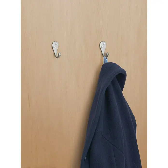 Inofix Gancho para colgar 3760 - 1 gancho, L x An x Al: 40 x 30 x 20 mm, Latón