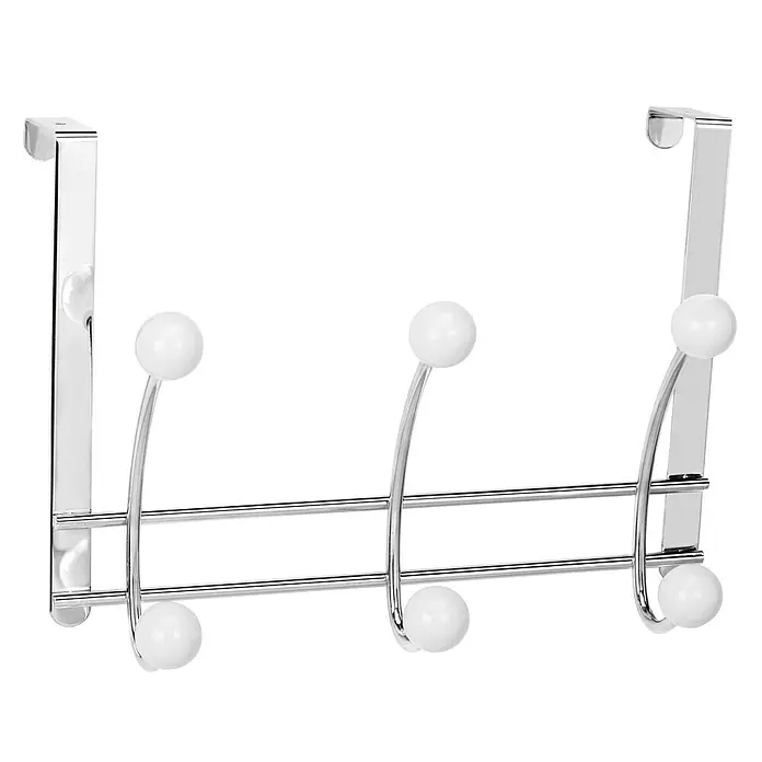 Inofix Perchero 3720 - L x An x Al: 270 x 197 x 110 mm, Número de ganchos: 3 ud., Blanco