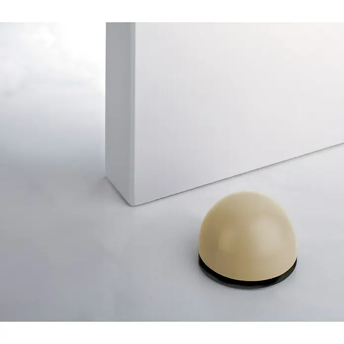 Inofix Tope de puerta 2033-6 - Plástico, Beige, 6 uds.