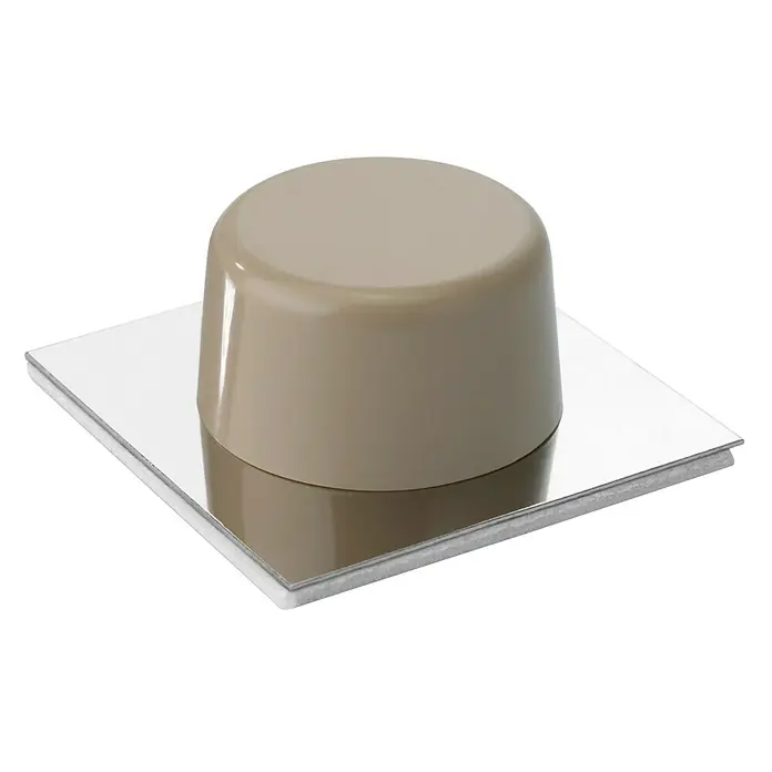 Inofix Tope de puerta 2023 6 uds. - Plástico, Beige
