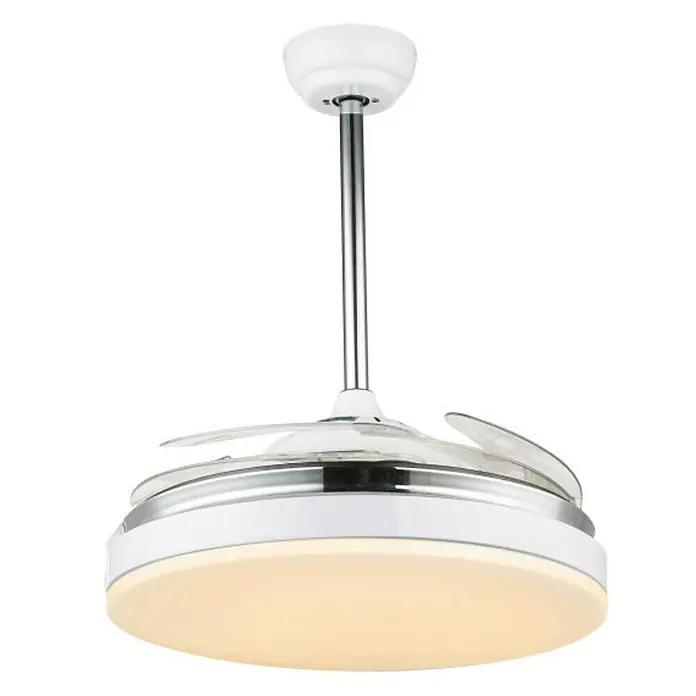 Globo Ventilador de techo Cabrera - Blanco, Ø x Al: 100 x 62,5 cm