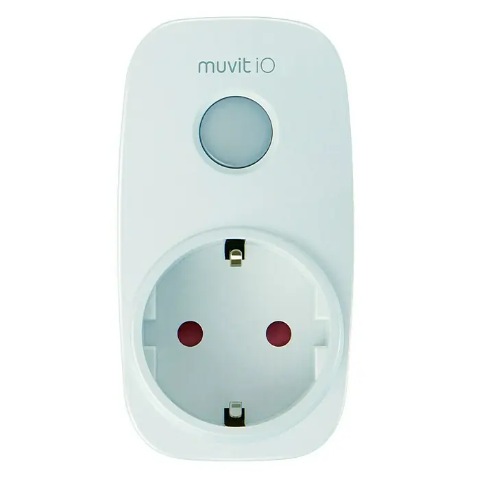 Muvit iO Enchufe inteligente Wifi - Blanco, 16 A