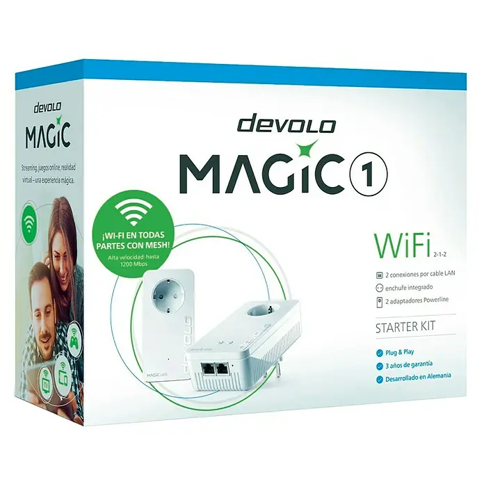 Devolo Repetidor WiFi Magic 2-1-2 - Blanco