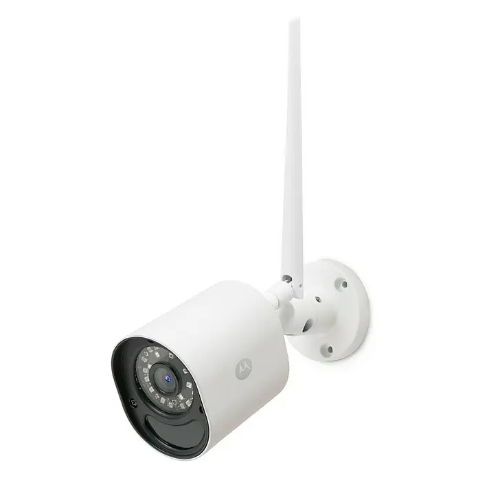 Motorola Cámara IP de exterior Focus 72 - Blanco, Funcionamiento en red, Resolución: 720 píxeles, IP66