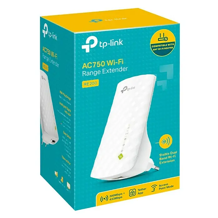 TP-Link Repetidor WiFi AC750 - Blanco, 6,5 W
