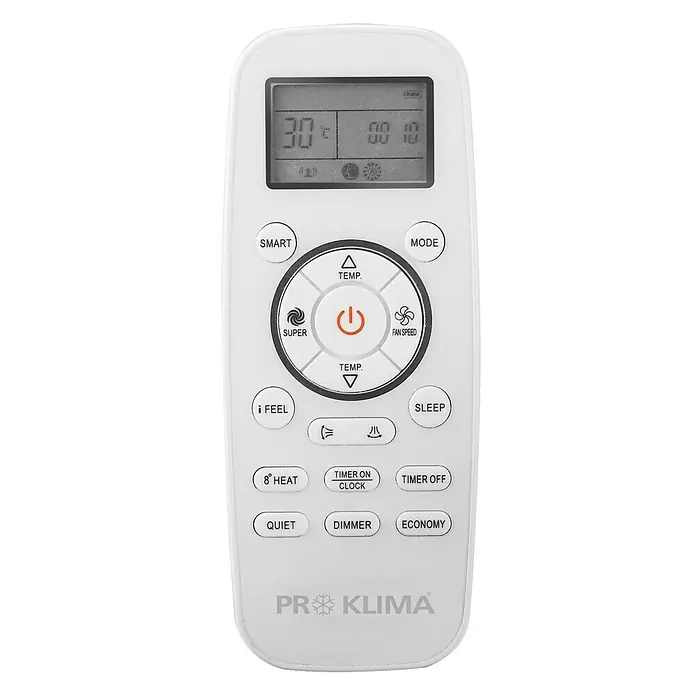 PR Klima Aire acondicionado Inverter PRO-24WDH - Potencia frigorífica máx. por unidad en BTU/h: 27.297 BTU/h, Potencia calorífica máx. por equipo en BTU/h: 29.003 BTU/h, Específico para: Espacios hasta 60 m²
