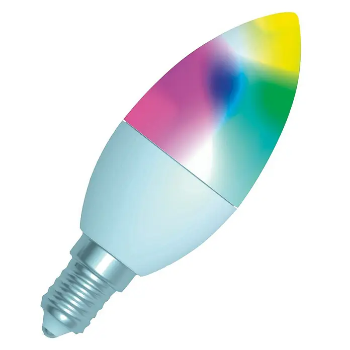 Muvit Bombilla LED inteligente Vela - E14, 5 W, 470 lm