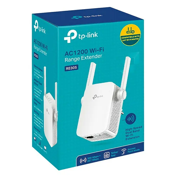 TP-Link Repetidor WiFi AC1200 - Blanco