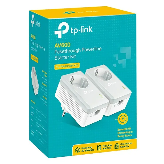 TP-Link Adaptador de red Powerline Pack 2 - Blanco