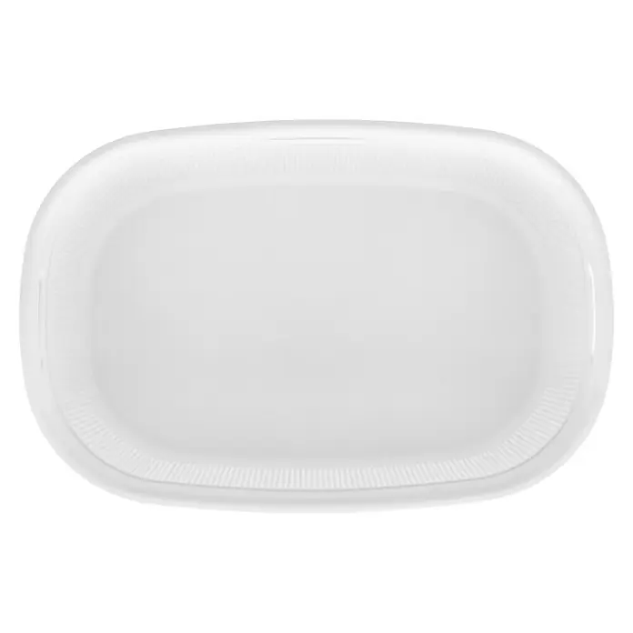 Wäschekorb Filo - L x B x H: 39 x 59 x 27 cm, Weiß