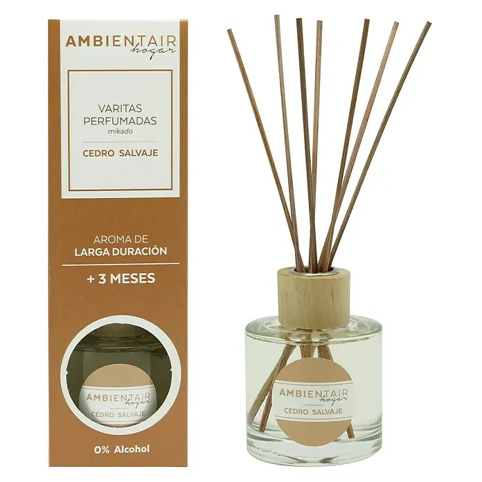 Fragancia para el hogar Ambientair - Cedro Salvaje, 100 ml