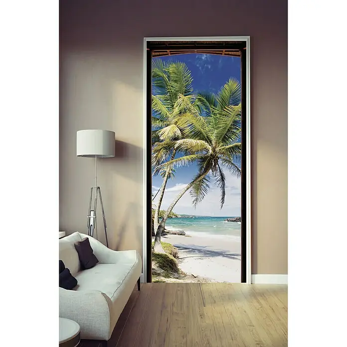 Vinilo para puertas - An x Al: 83 x 204 cm - Foto ambiente