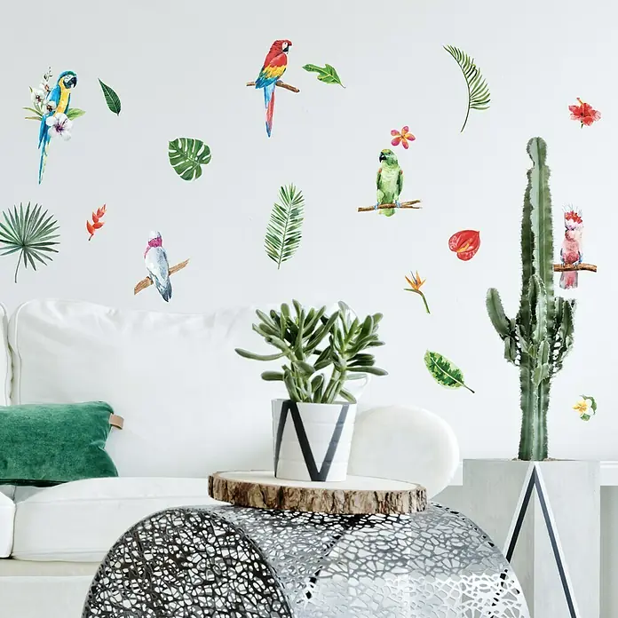 Adhesivos decorativos - Natural, Multicolor, 21 x 29,7 cm - Foto ambiente