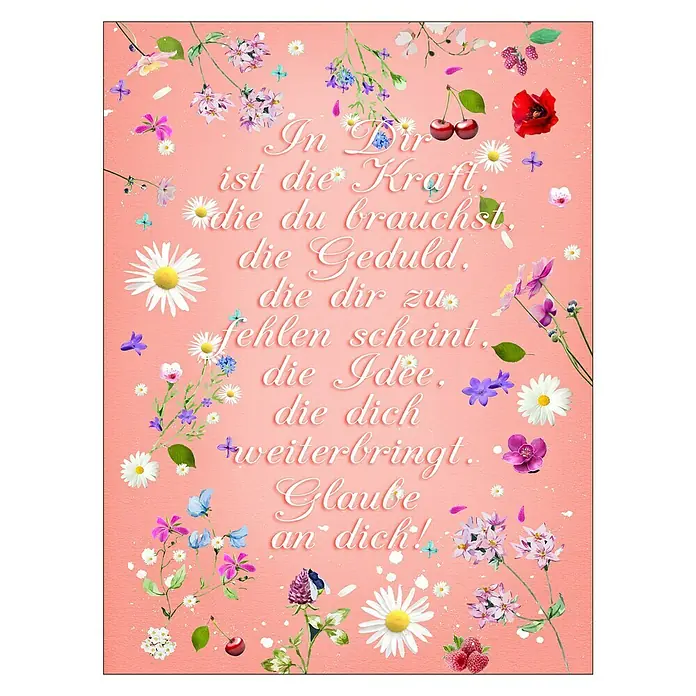 ProArt Decopanel - Spring Time I, B x H: 30 x 40 cm - Vorderansicht