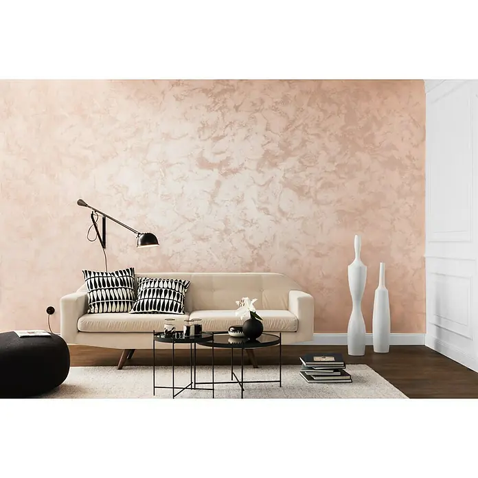 SCHÖNER WOHNEN-Farbe Trendstruktur Effektfarbe - Schimmer-Optik, 2,5 l, Shiny Rose
