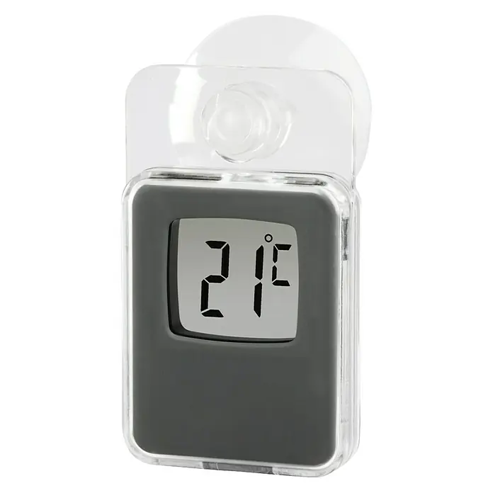 Hama Thermometer - Digital, Batteriebetrieben, 4,6 x 2,4 x 7,5 cm - Vorderansicht