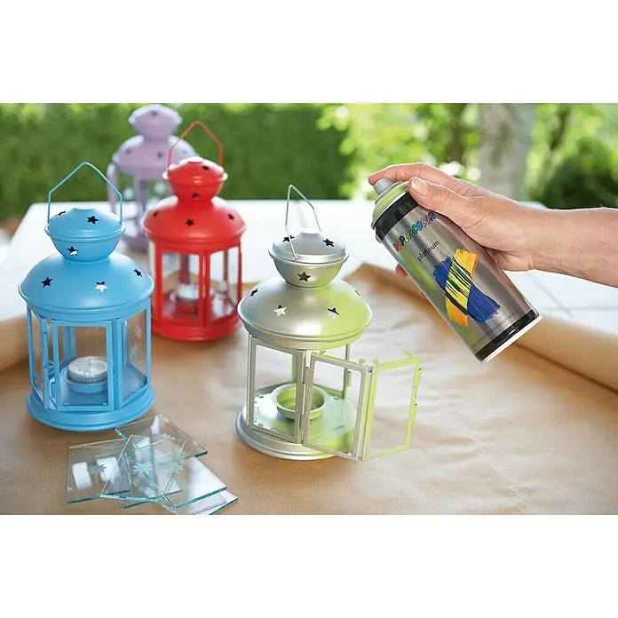 Dupli-Color Platinum Buntlack-Spray platinum - Frühlingsgrün, 400 ml, Seidenmatt