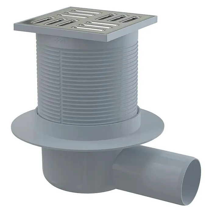 Alcaplast Odvod za kupaonicu - 350 x 150 mm, Odvod: Vodoravno, Promjer priključka za cijev: 50 mm