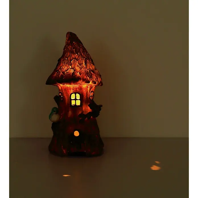 Globo Solarna ukrasna LED svjetiljka - Smeđe boje, D x Š x V: 11,5 x 10 x 23 cm
