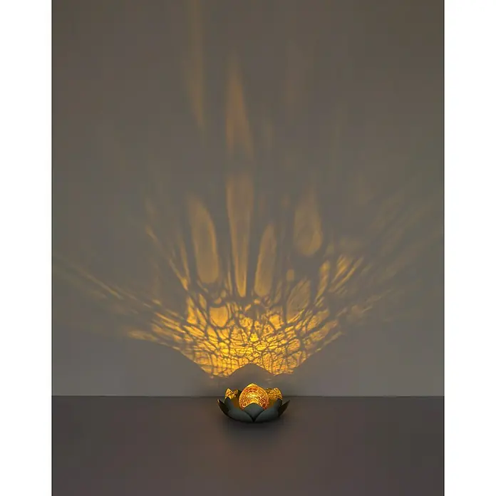 Globo LED-Solar-Dekoleuchte - Grau, Orange, Ø x H: 25 x 9 cm