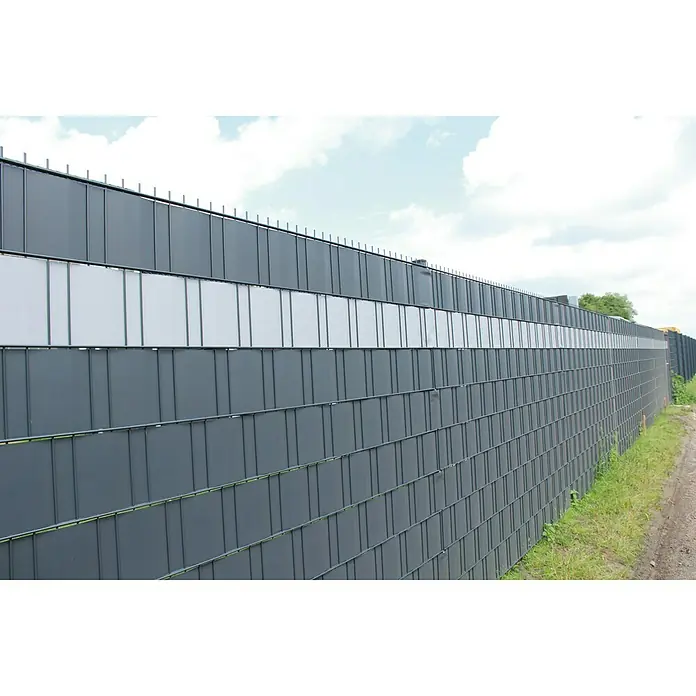 Videx Garden Sichtschutzstreifen - Anthrazit, 35 m x 19 cm, PVC