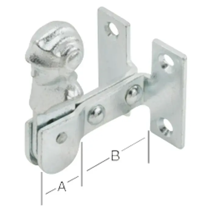 Stabilit Fensterladen-Feststeller - L x B: 46 x 46 mm, Verzinkt