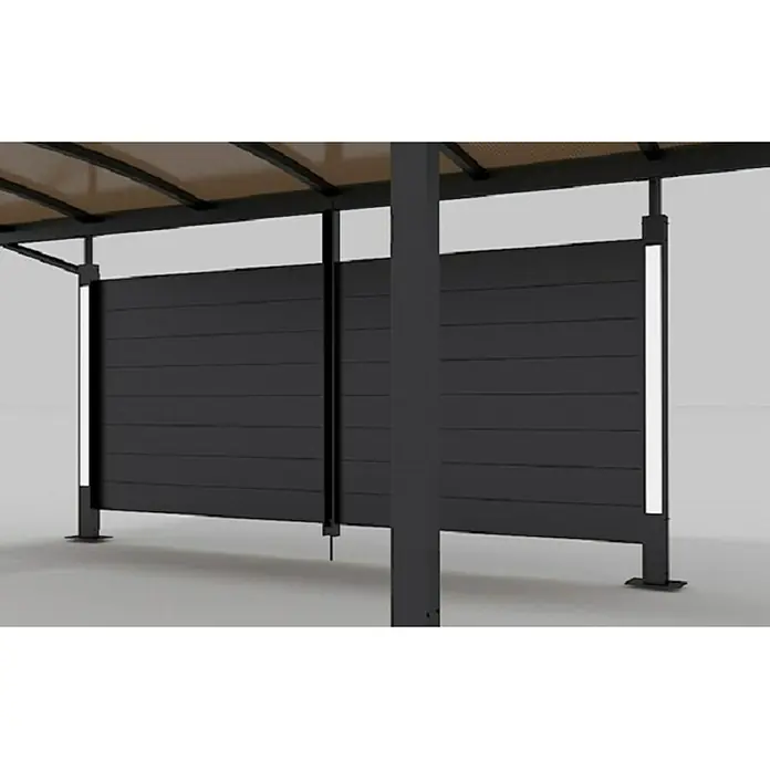 Abson Seitenwand - Passend für: Abson Calux Einzel- und Doppelcarport - Detailaufnahme