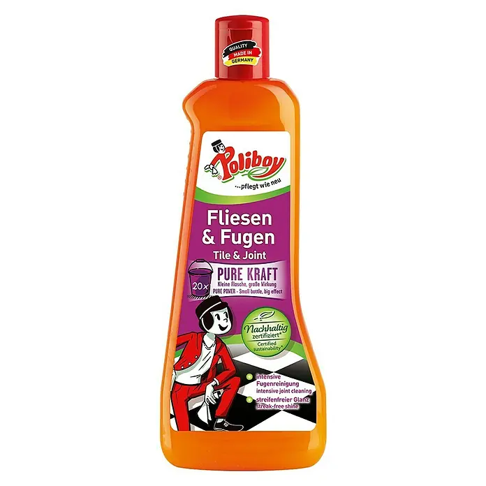 Poliboy Konzentrat Fliesen & Fugen - 500 ml - Vorderansicht