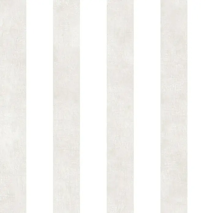 Papel pintado Raya - Beige/Blanco, 10 x 0,53 m
