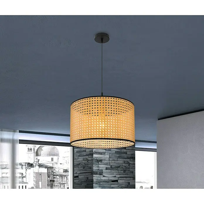 Globo Pendelleuchte rund Grizzana - Ø x H: 450 mm x 140 cm