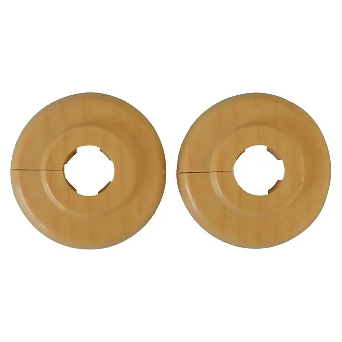 Klapprosetten - Innendurchmesser: 15 mm, 2 Stk., Ahorn - Ansicht von oben