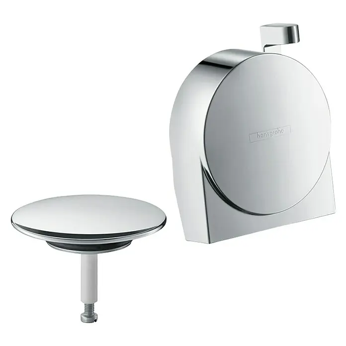 Hansgrohe Ausstattungs-Set Exafill S - 2 -tlg., Verchromt - Vorderansicht