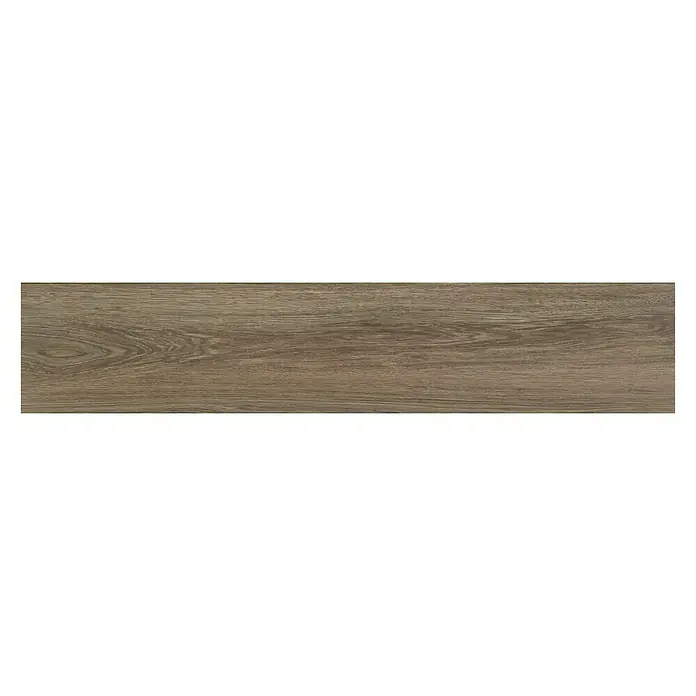 BHS Showroom Pavimento porcelánico Ninsba - 30 x 150 cm, Marrón, Rectificado