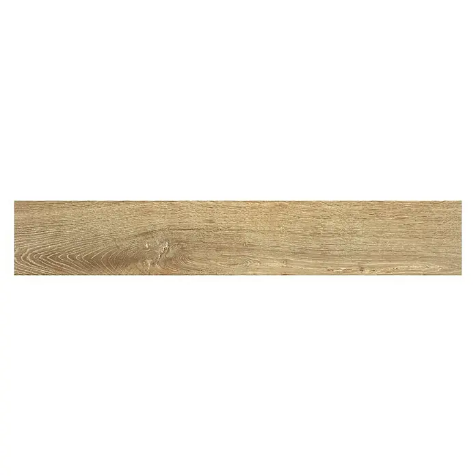 BHS Showroom Pavimento porcelánico Arhus - 15 x 90 cm, Tabaco, Rectificado