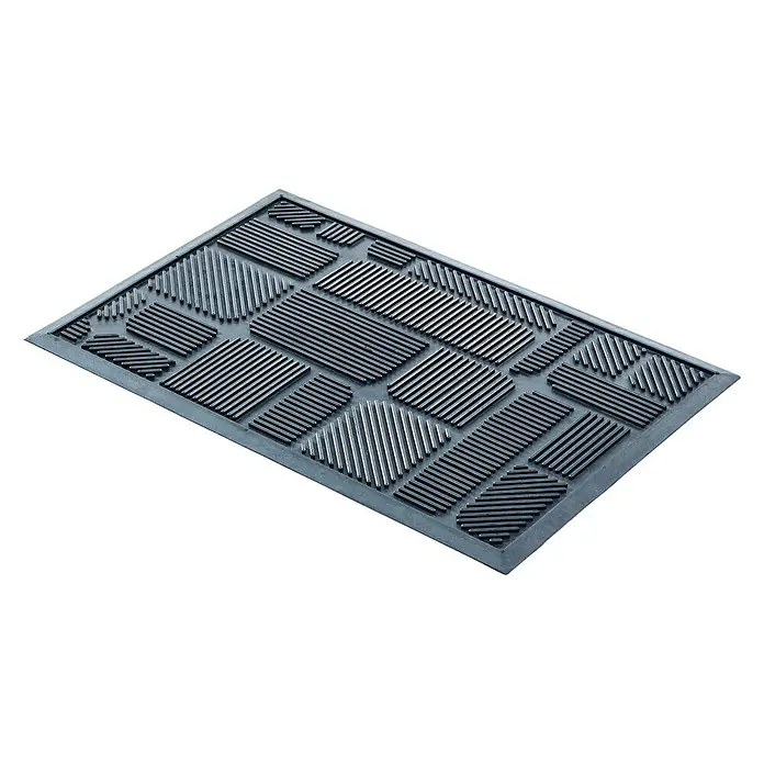Astra Gummimatte Structure - Schwarz, 45 x 75 cm