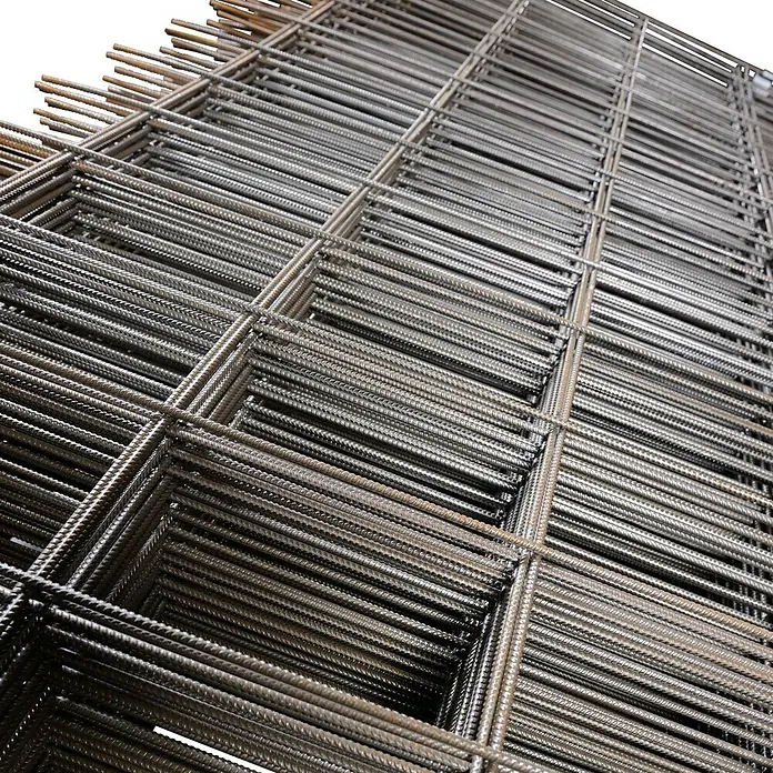 Baustahlmatte - L x B: 2,4 x 1,2 m, Durchmesser: 3,8 mm - Ansicht von oben