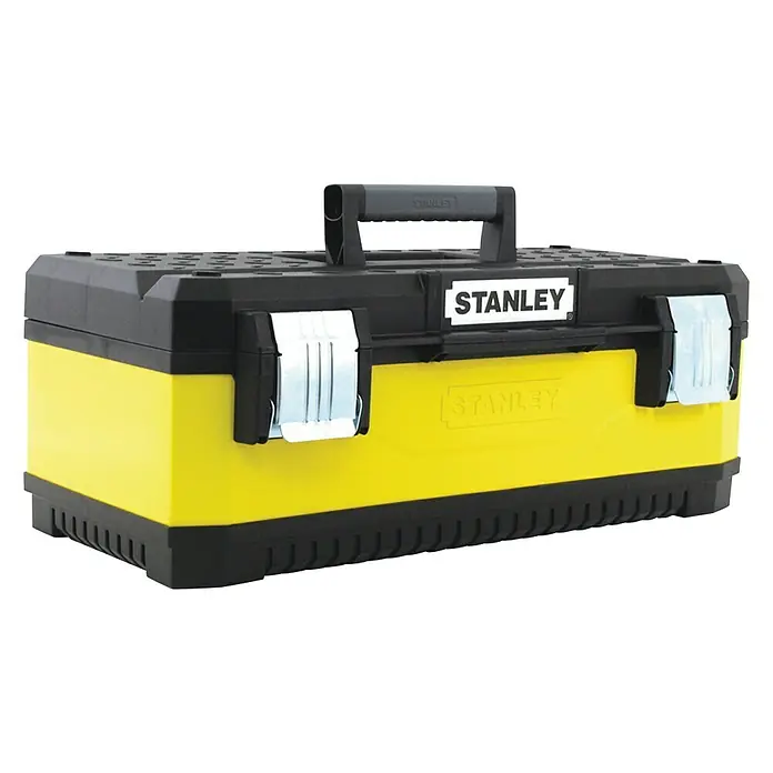 Stanley Gereedschapskoffer 50 x 30 x 23 cm - l x b x h: 497 x 293 x 222 mm, Kunststof - Vooraanzicht