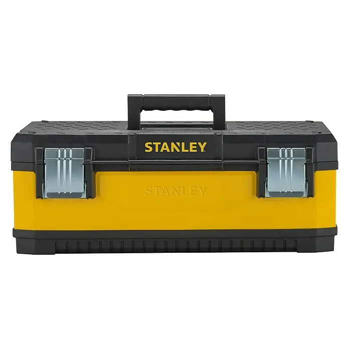 Stanley Caja de herramientas 1-95-613 - L x An x Al: 584 x 293 x 222 mm, Plástico, Tamaño: 23'' - Vista frontal